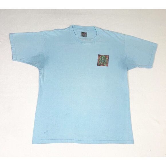 Vintage Maui and Sons T-shirt XL Blue Surf Beach Skate Single Stitch - Picture 2 of 10